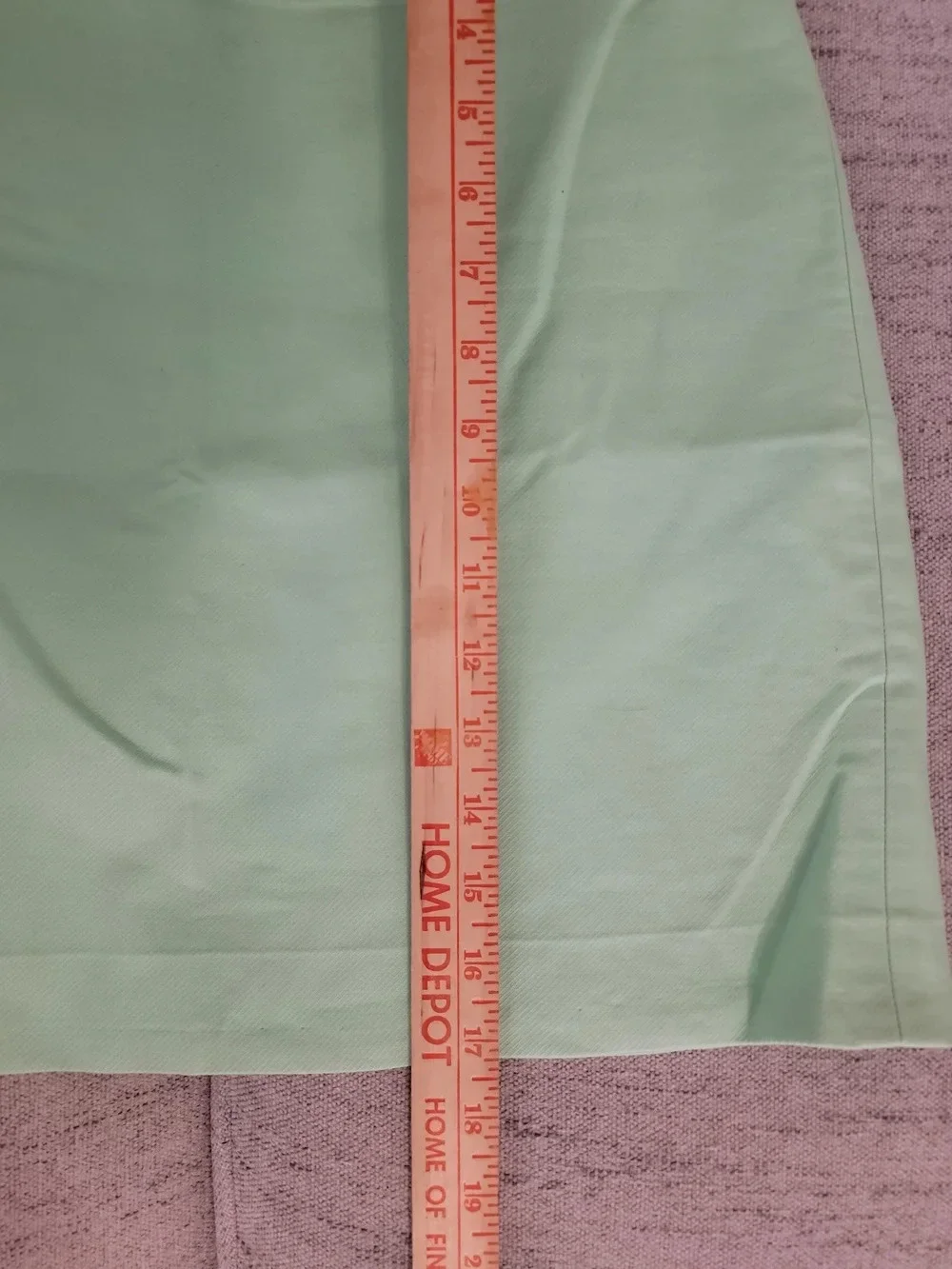 J. Crew Short Skirt Pencil Women's Size 4 Zip Up Skirt Mint Green Jcrew